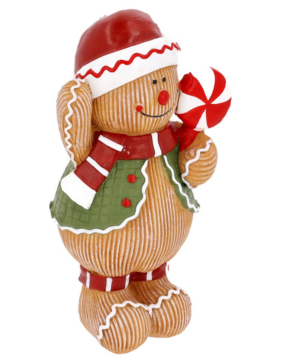 Figura decorativa navideña de resina 2