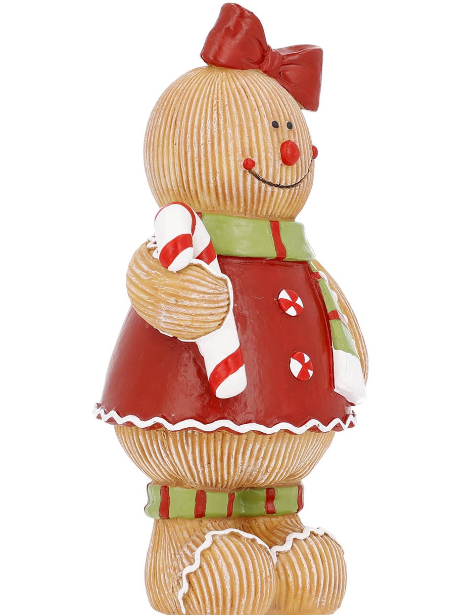 Figura decorativa navideña de resina 4