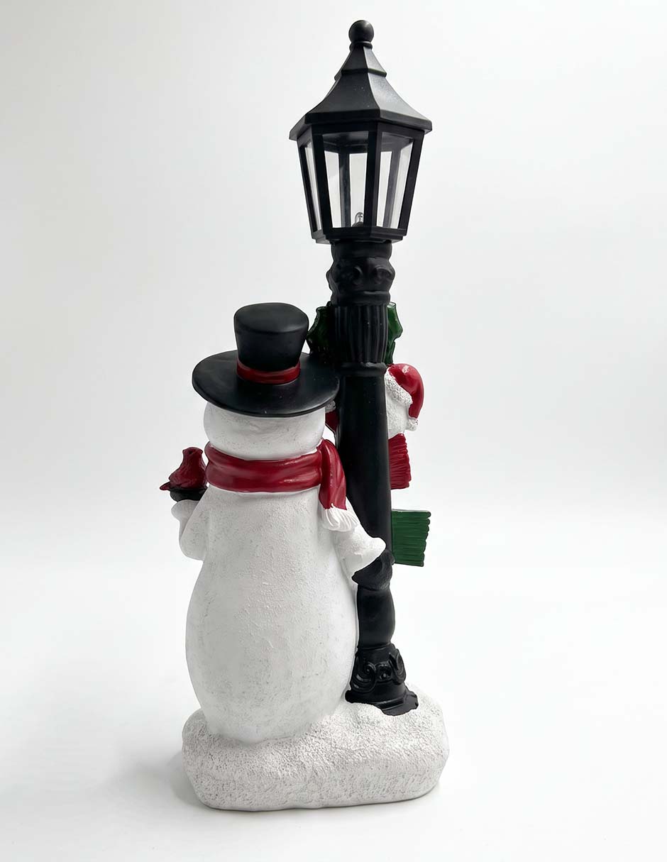 Figura decorativa navideña de snowman