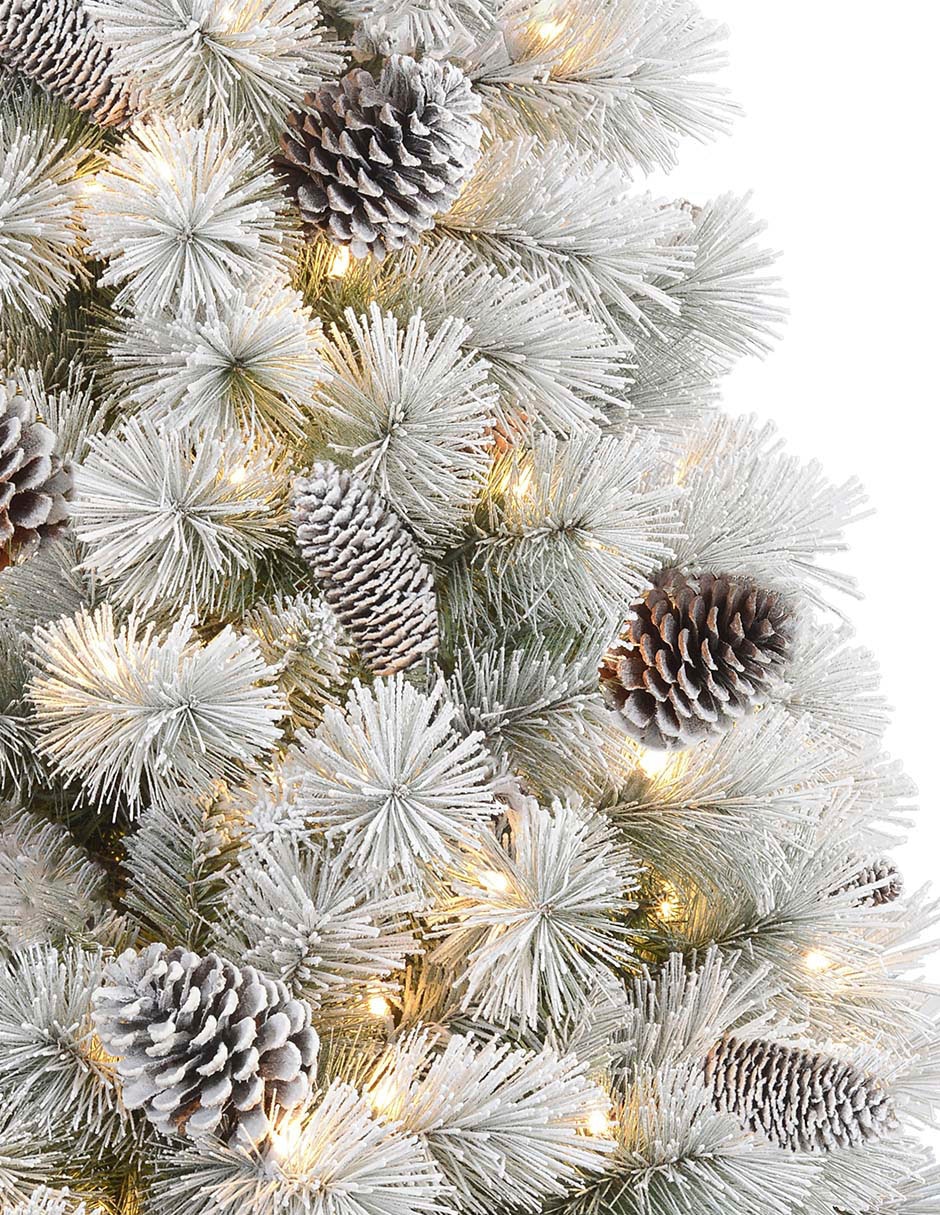 Árbol de navidad con 100 luces 2