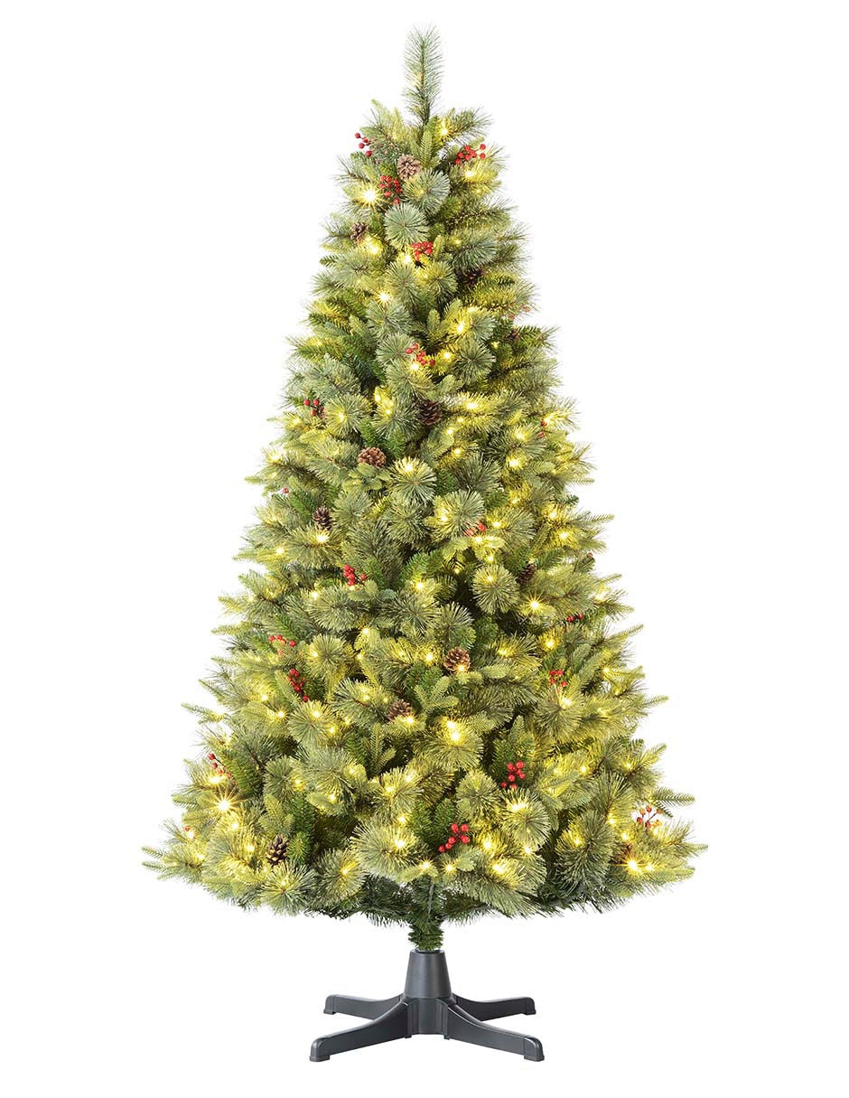 Árbol de navidad con 400 luces