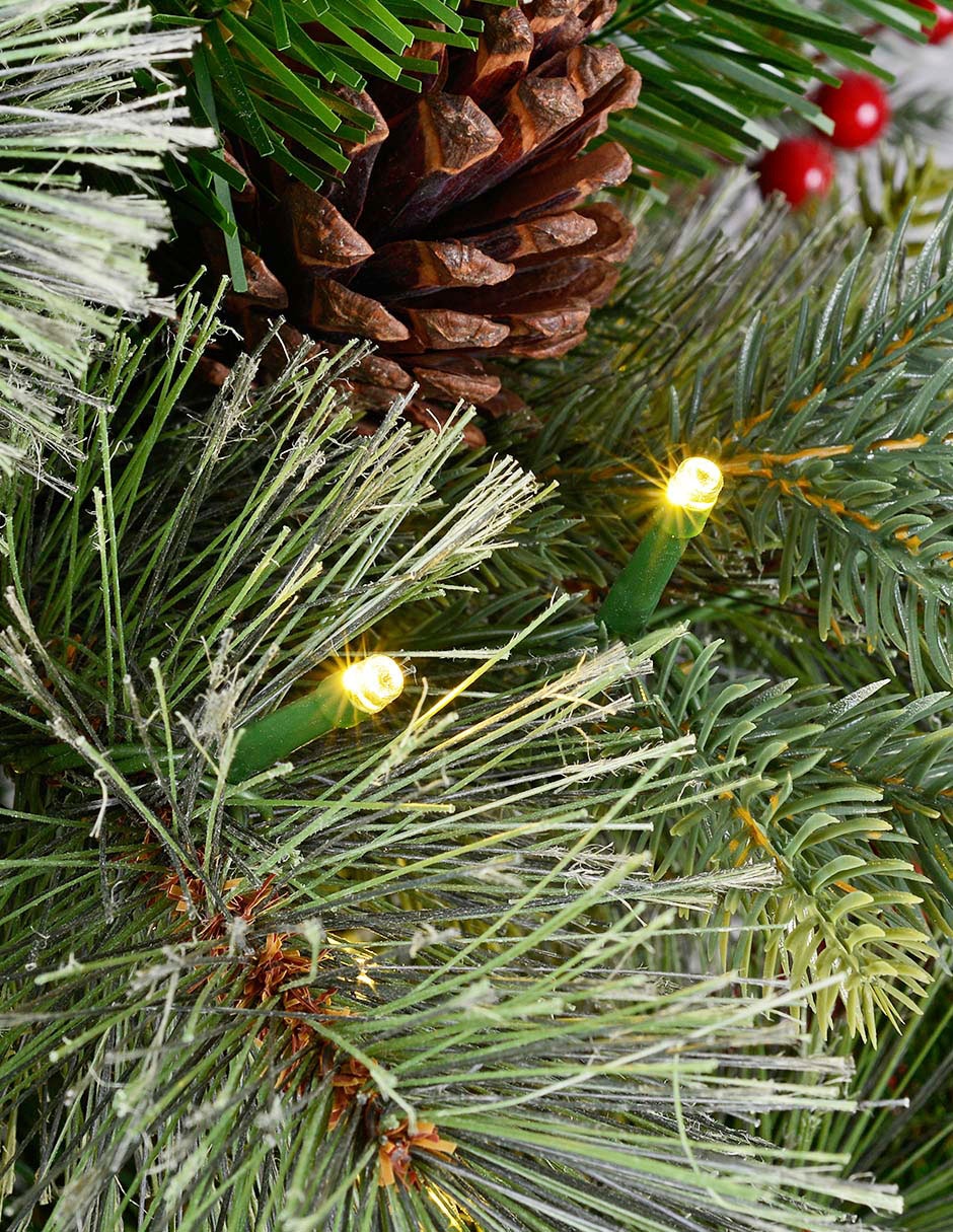 Árbol de navidad con 400 luces 3