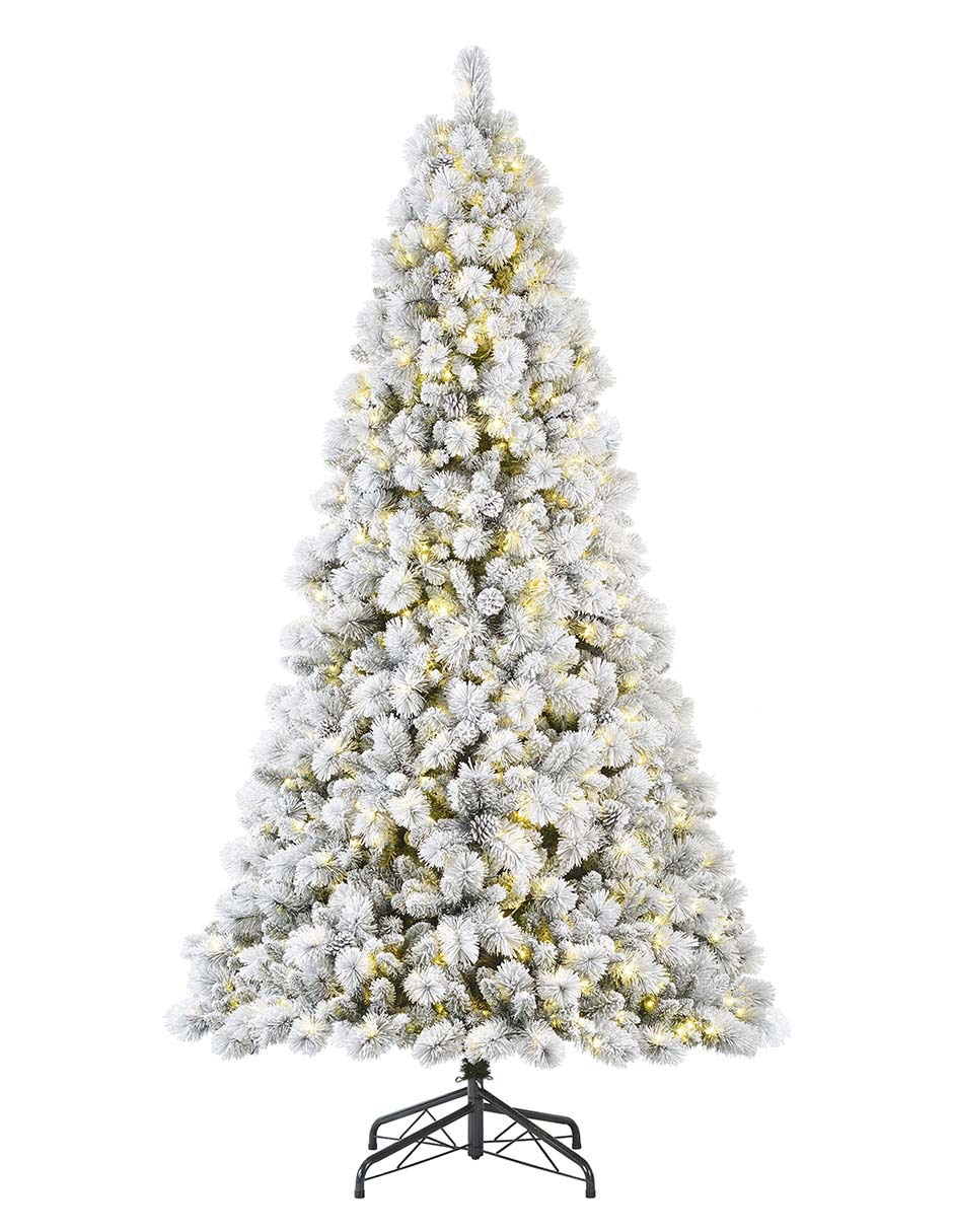 Árbol de navidad con 600 luces