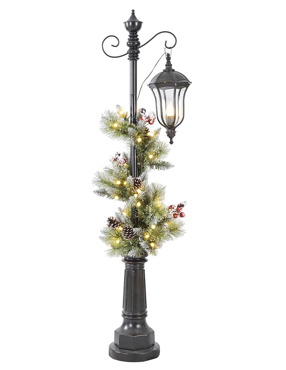 Faro navideño para decoración