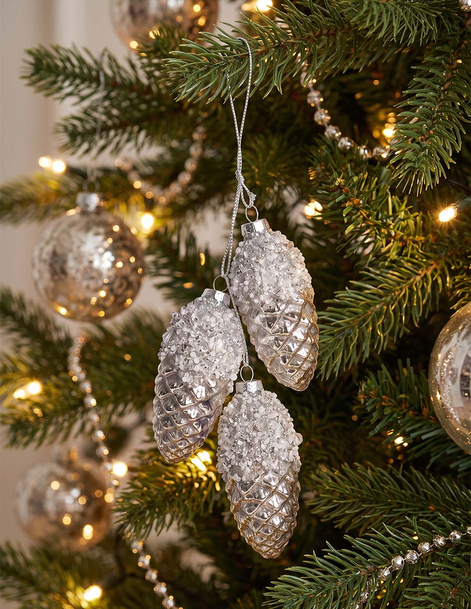 Ornamento navideño piña 2