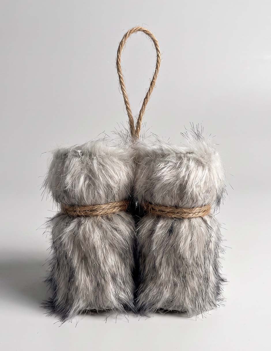 Ornamento Navidad botas 2