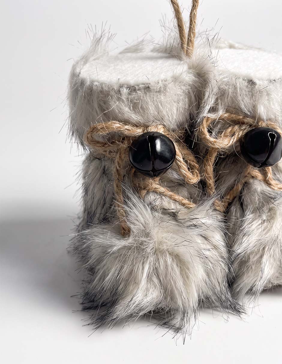 Ornamento Navidad botas 3