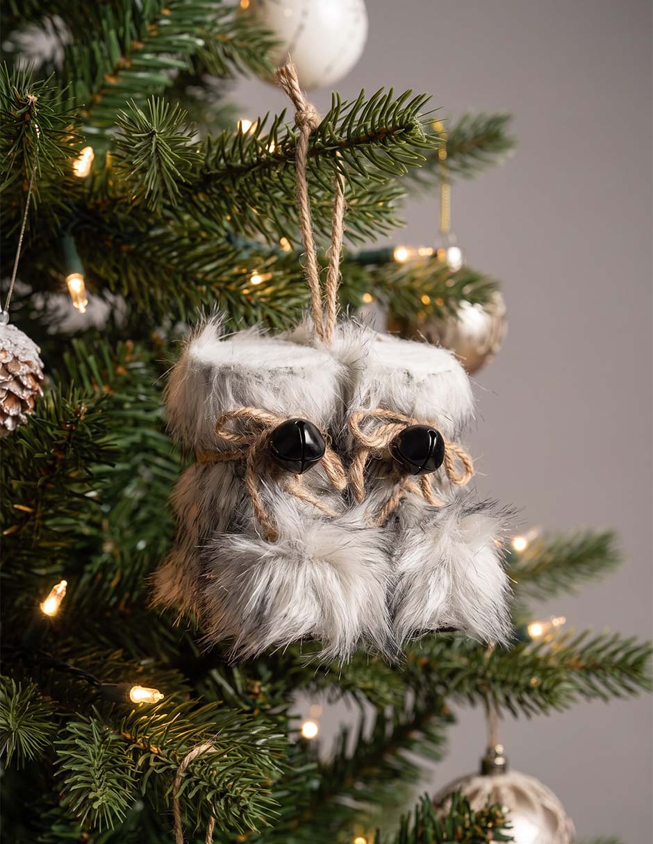 Ornamento Navidad botas 4