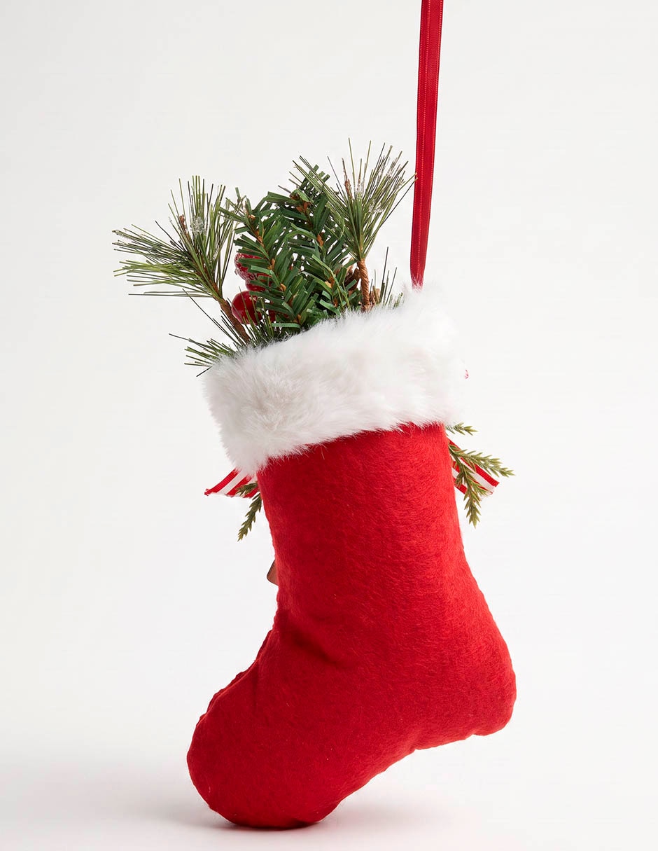Ornamento navideño bota christmas spirit