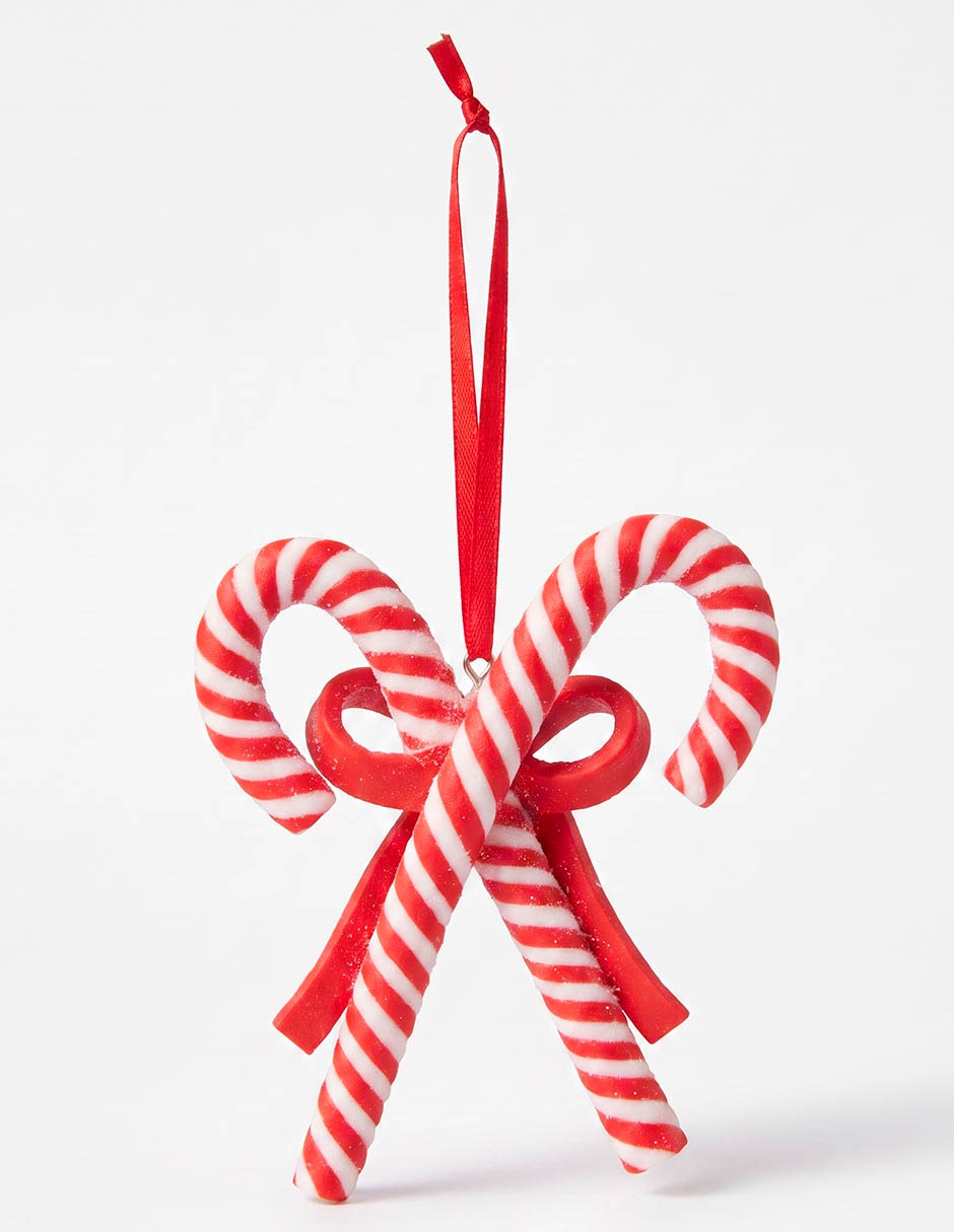 Ornamento navideño bastones christmas spirit