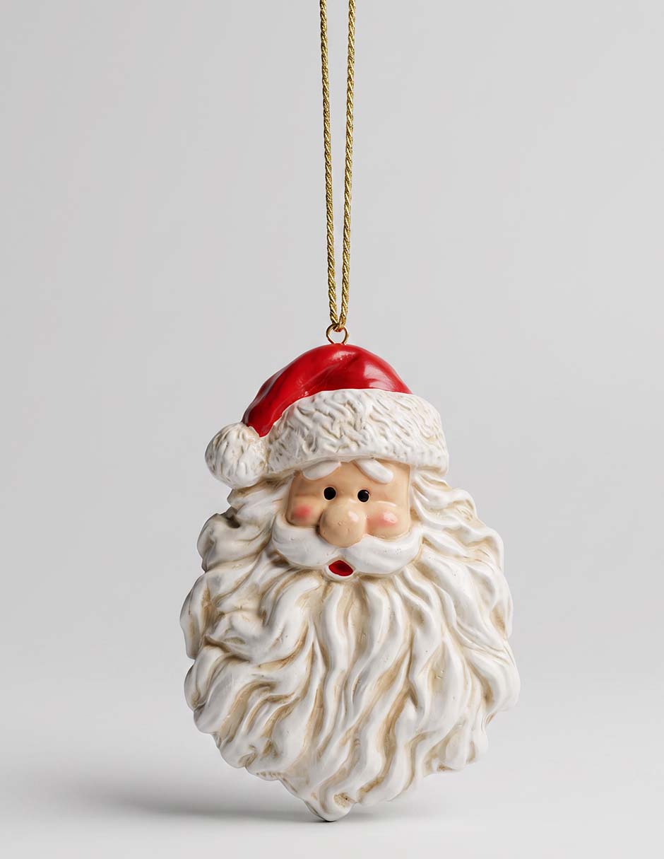 Ornamento Navidad santa claus