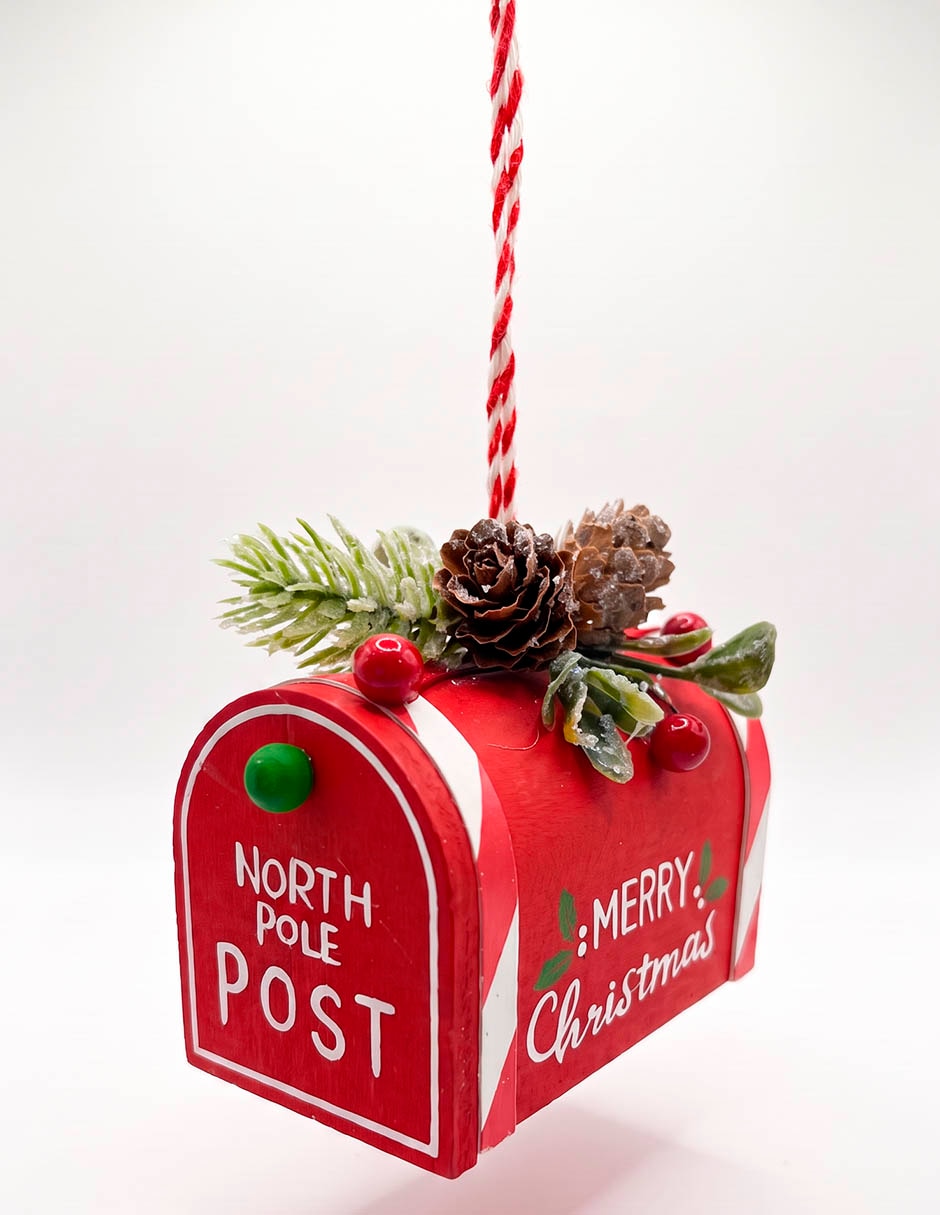 Ornamento navideño buzon haus holidays