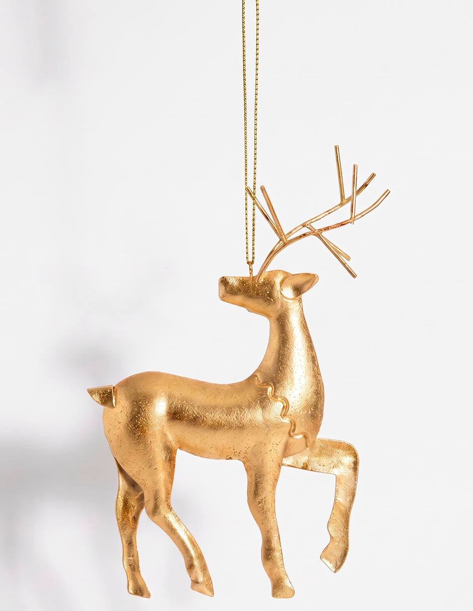 Ornamento navideño reno Christmas Spirit