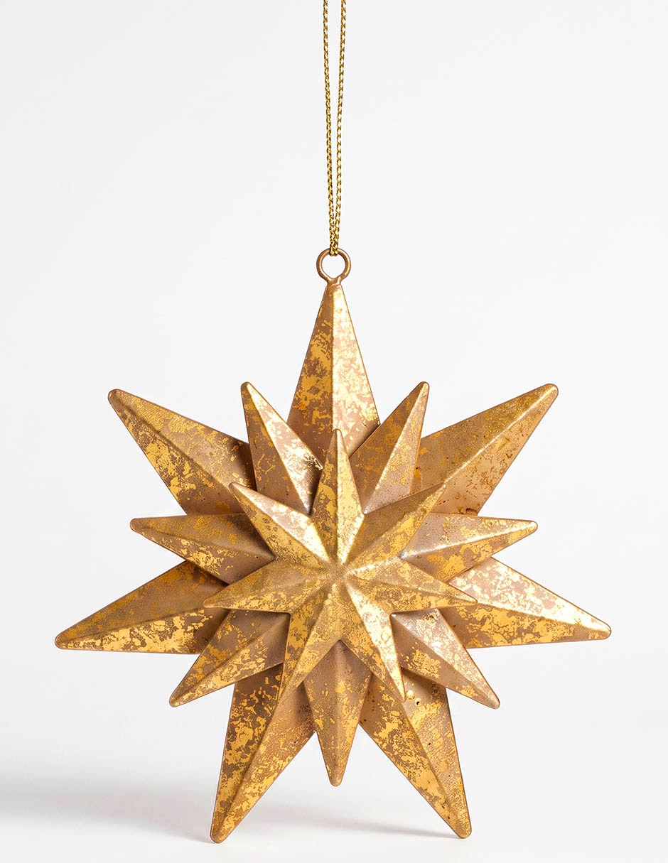 Ornamento navideño estrella Christmas Spirit 3