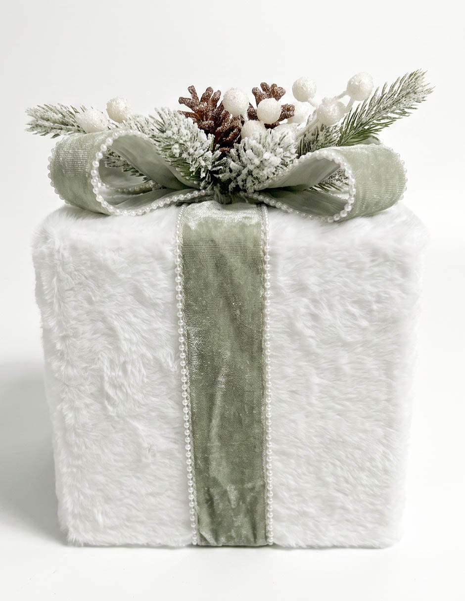 Figura decorativa navideña de regalo