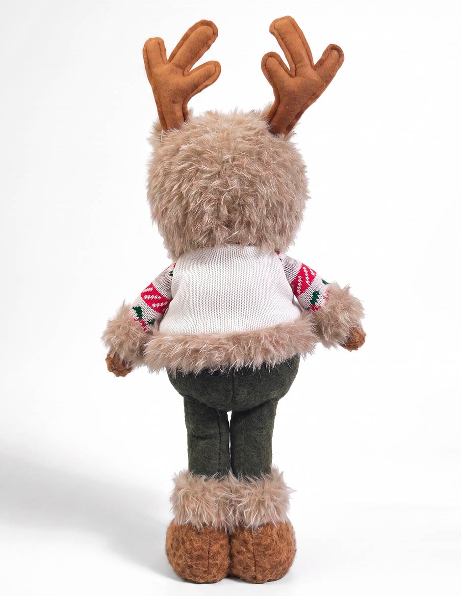 Figura decorativa de reno christmas spirit
