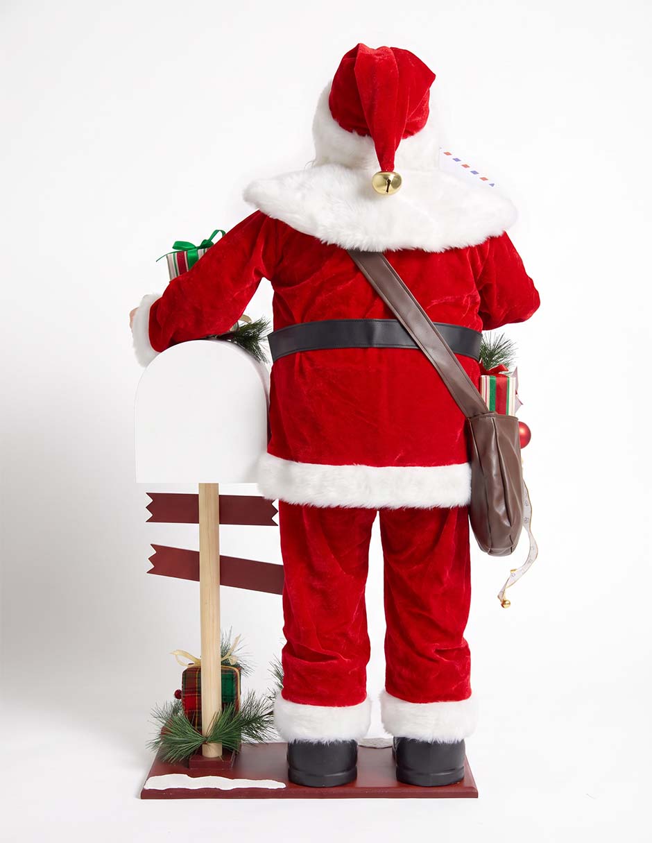 Figura decorativa navideña de santa claus 3