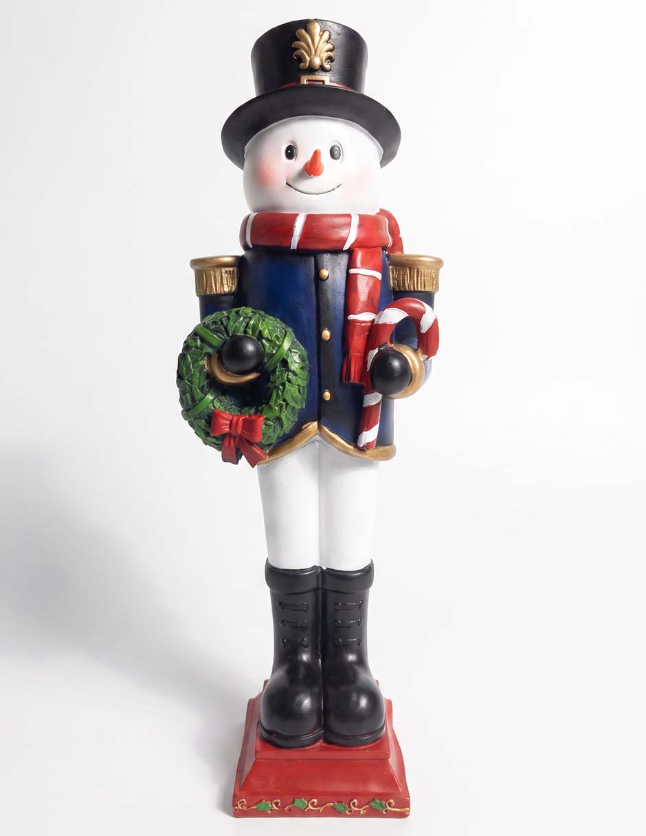Figura decorativa navideña de snowman 1