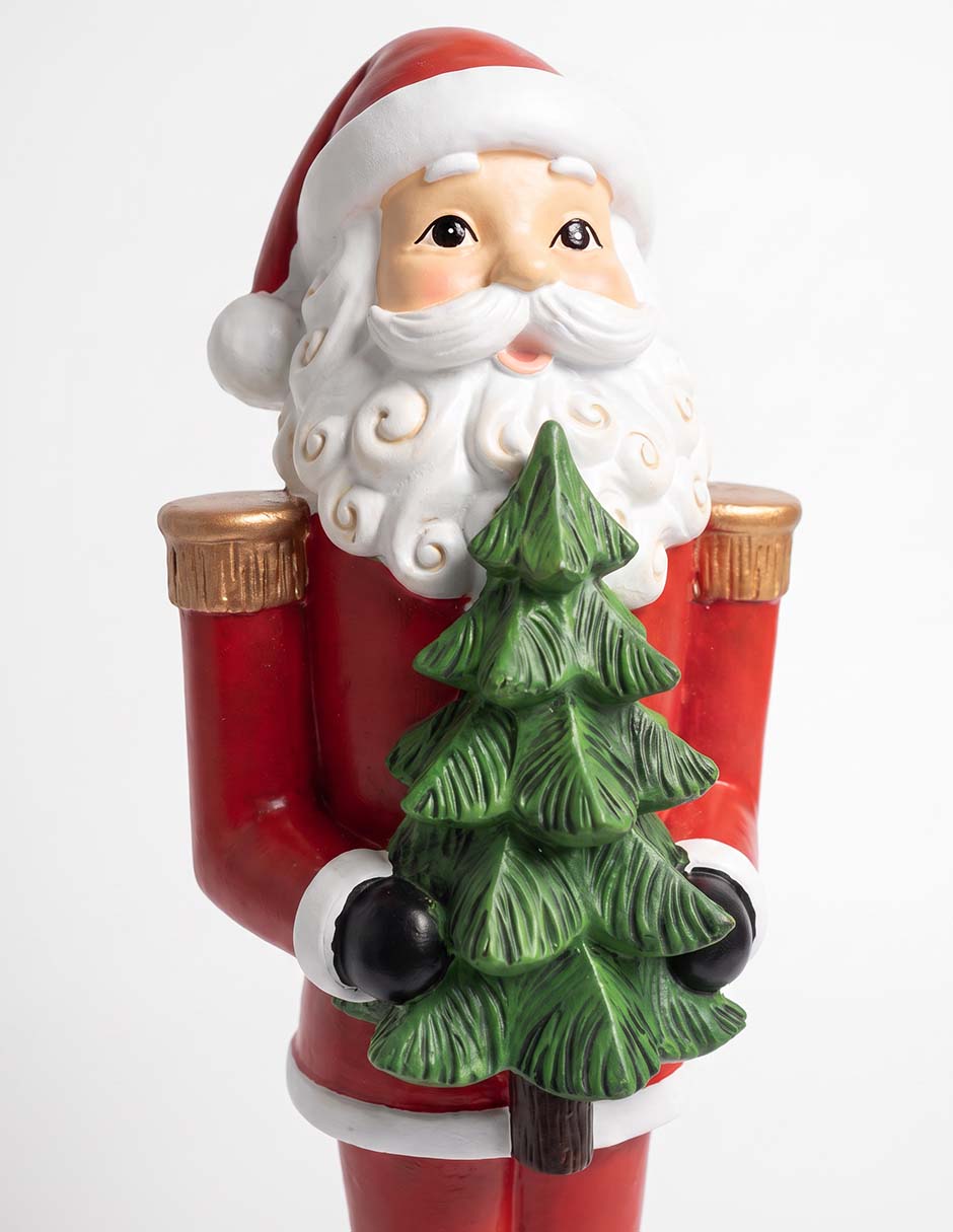 Figura decorativa navideña de santa claus Figura decorativa navideña de santa claus