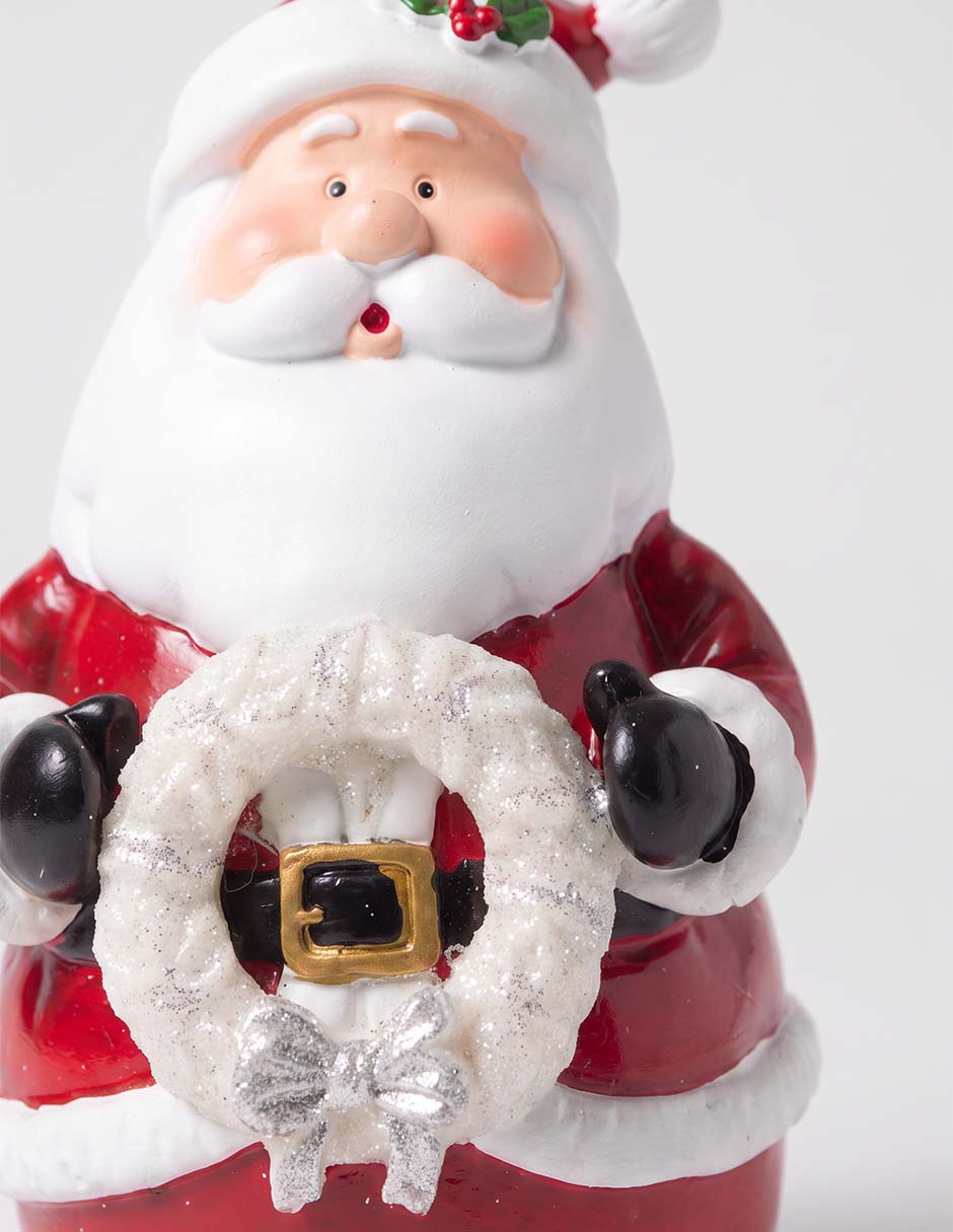 Figura decorativa navideña de santa claus 3