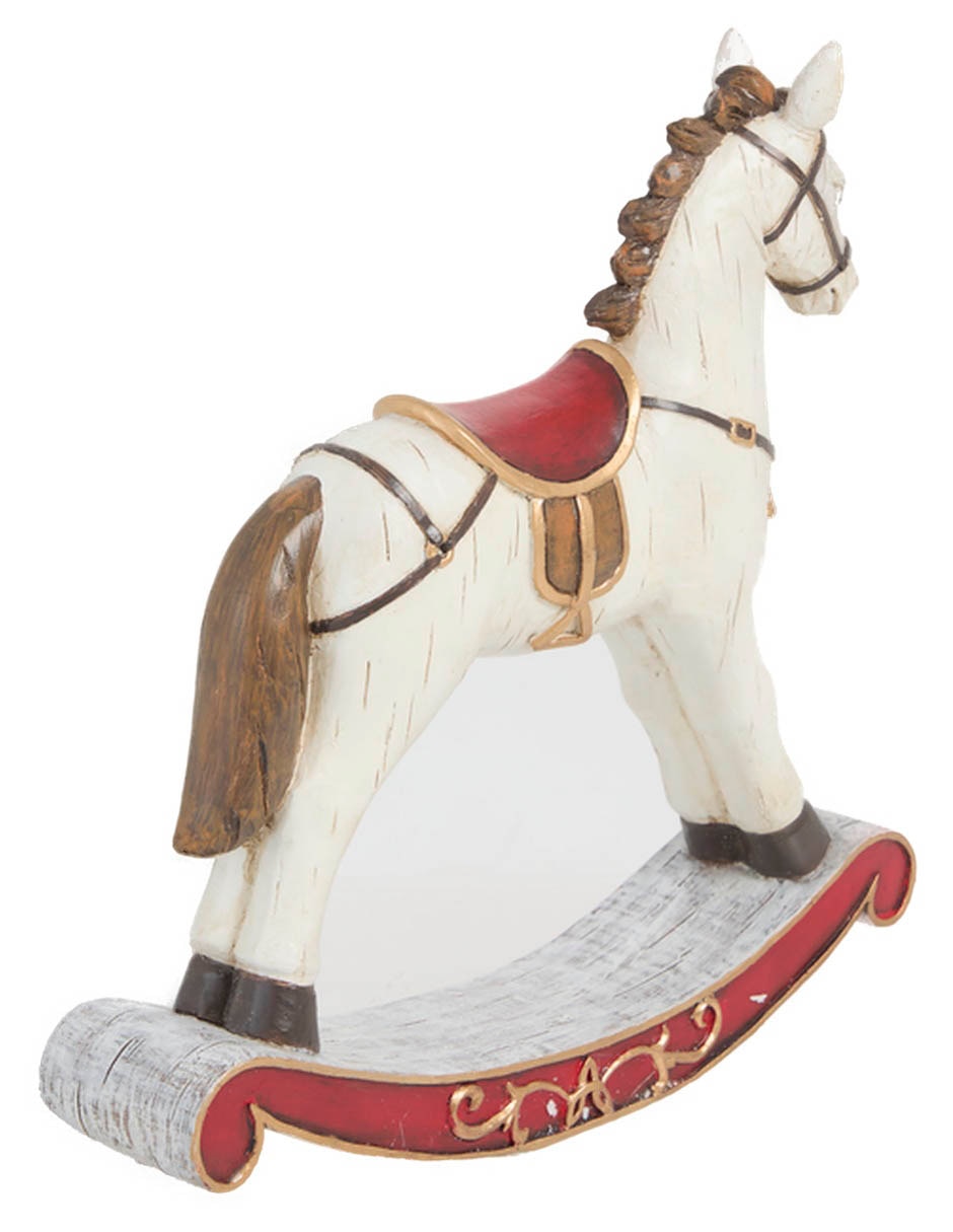 Figura decorativa navideña de caballo 3