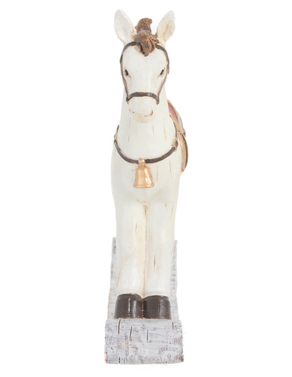 Figura decorativa navideña de caballo 5