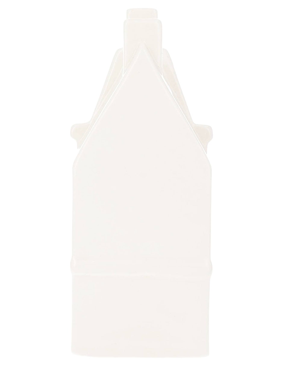 Figura decorativa navideña de casa Villa de porcelana 3