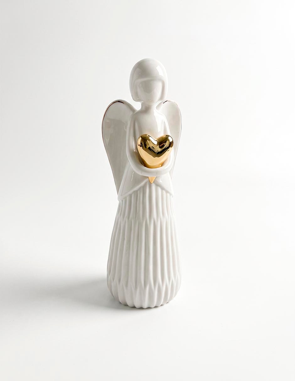 Figura decorativa navideña de ángel 1