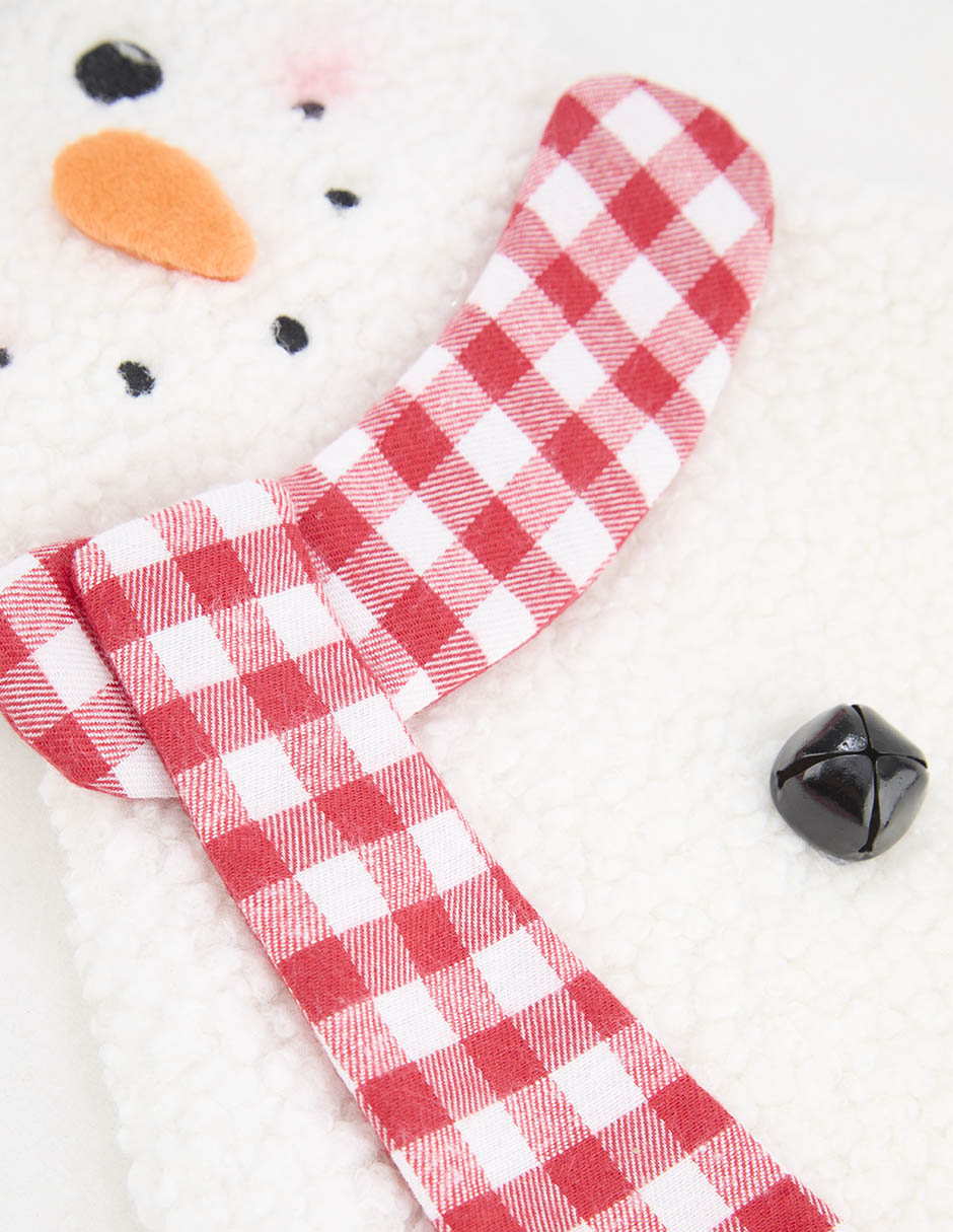 Figura decorativa navideña de muñeco nieve 4