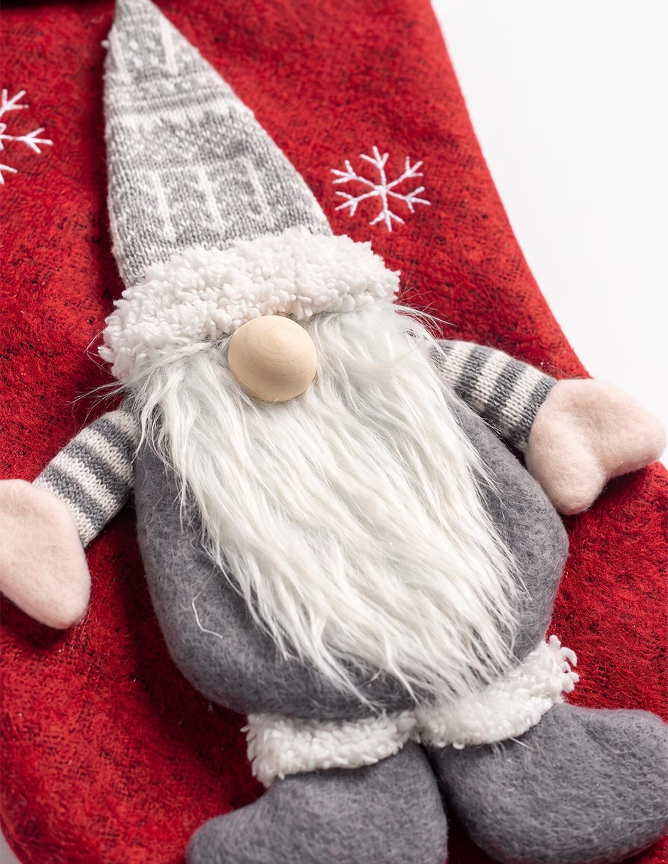 Bota navideña estampado navideño 3