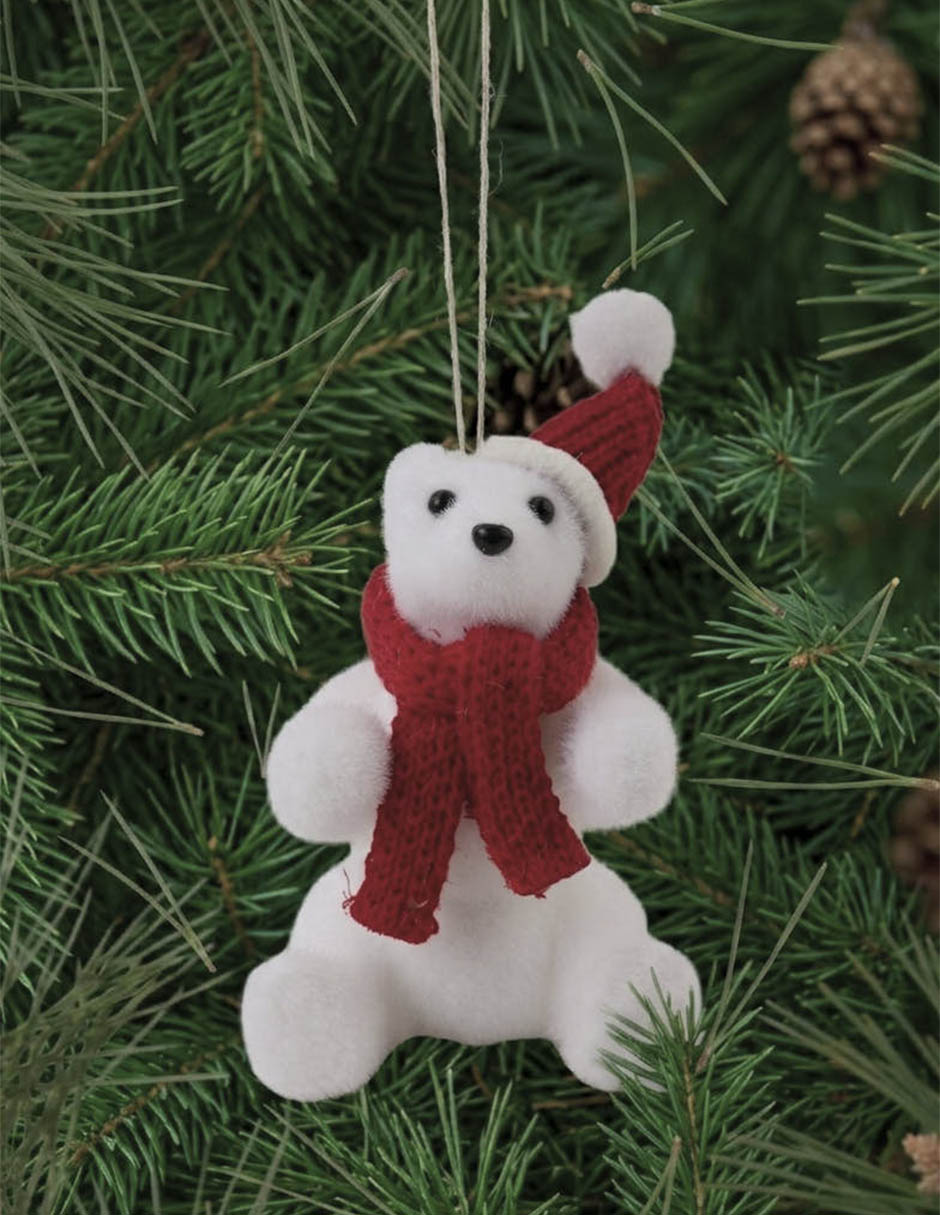 Ornamento Navidad oso 5
