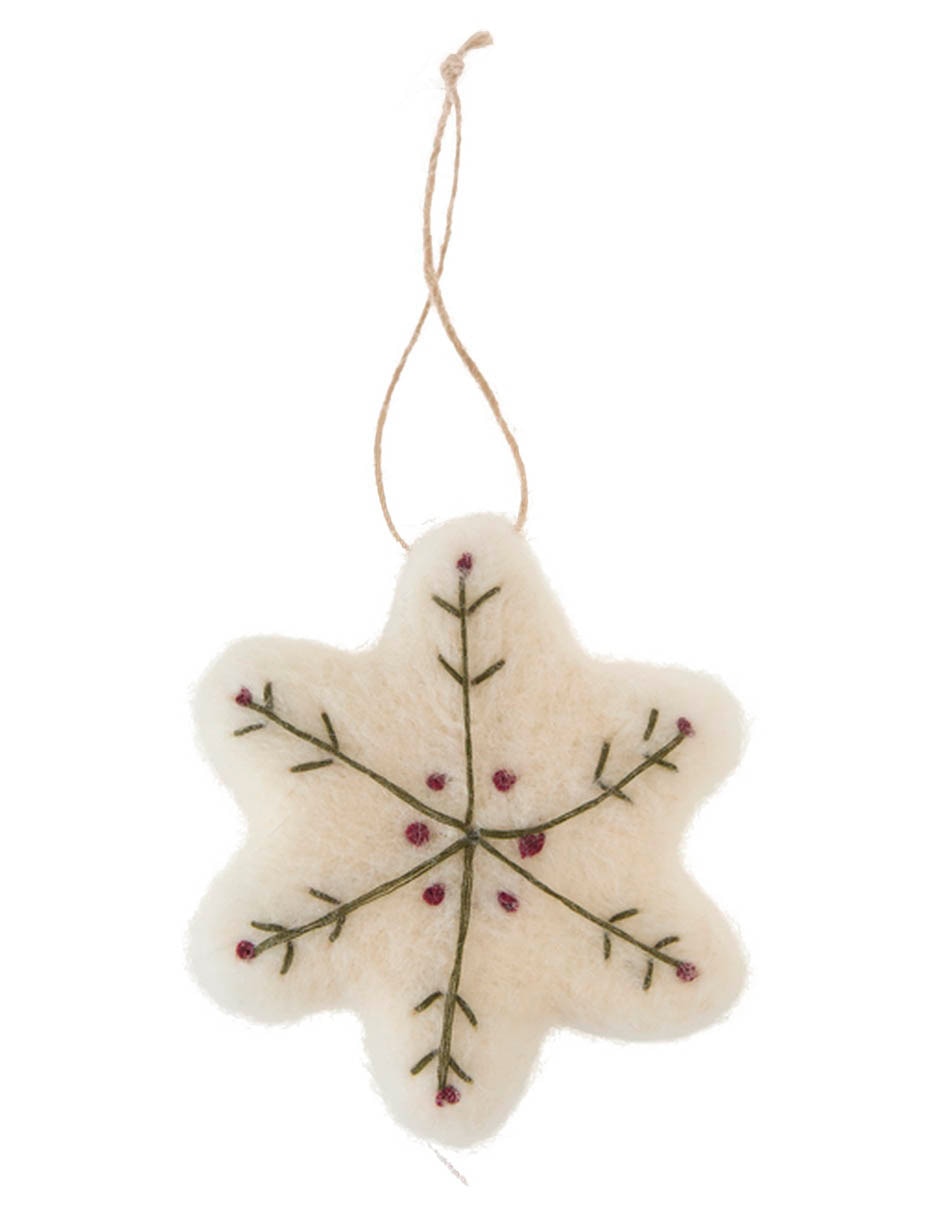 Ornamento navidad estrella 1