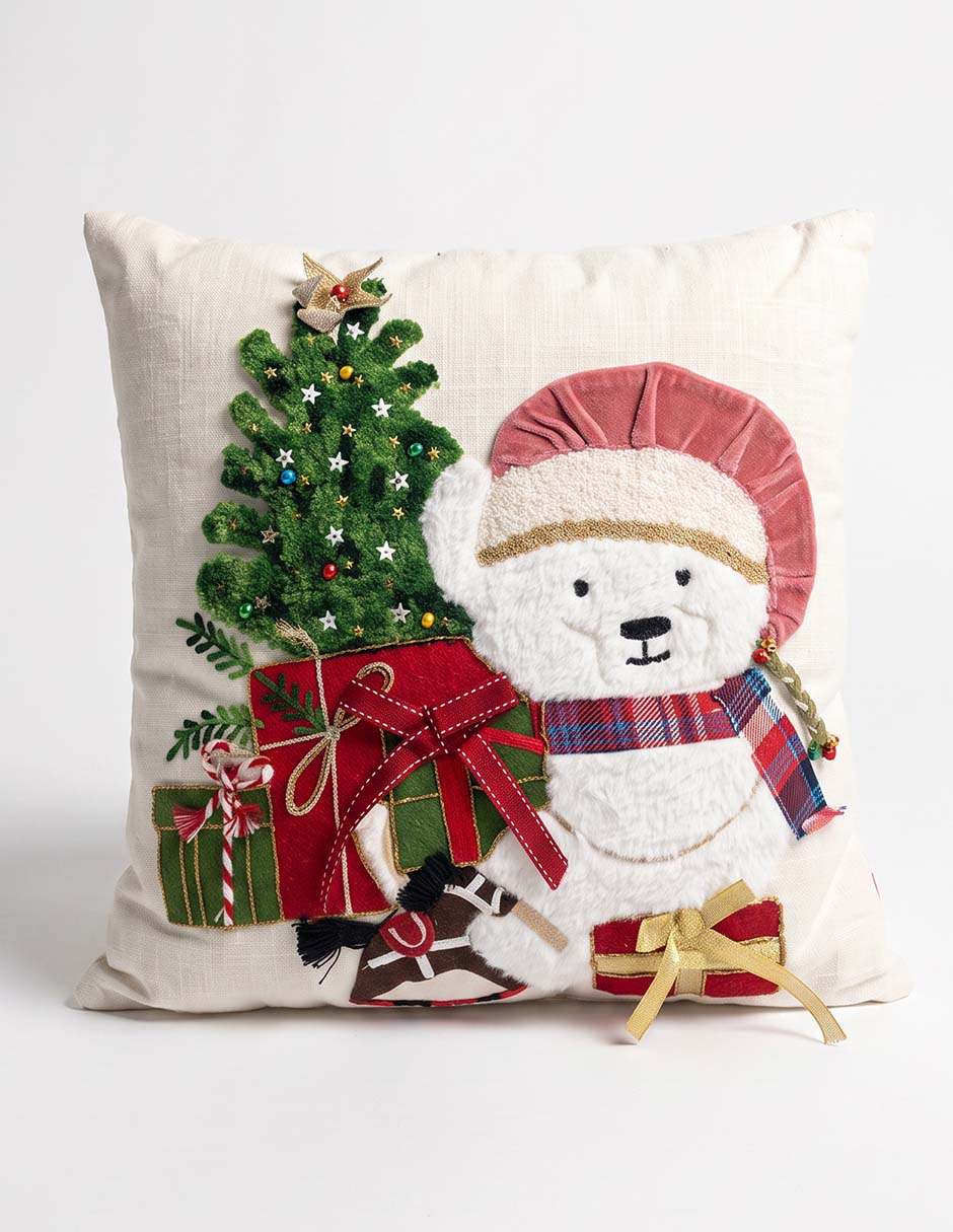 Cojín decorativo navideño
