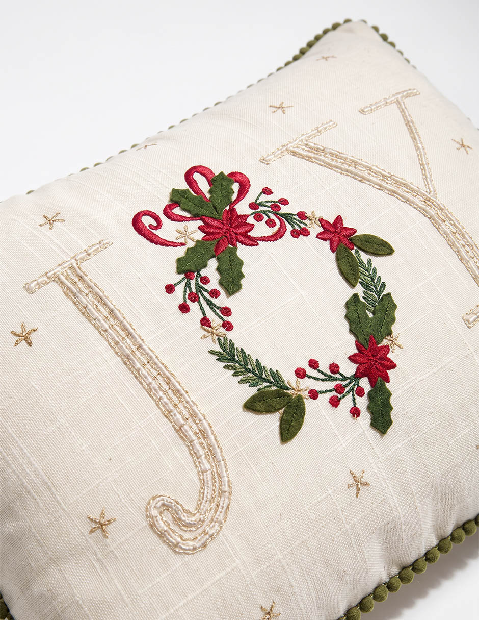 Cojín decorativo navideño