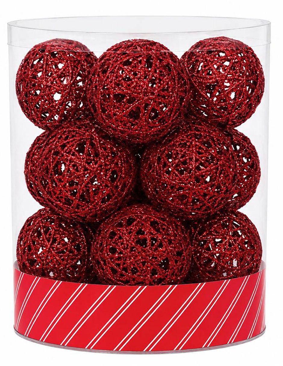 Set de esferas navideñas con 12 piezas 1