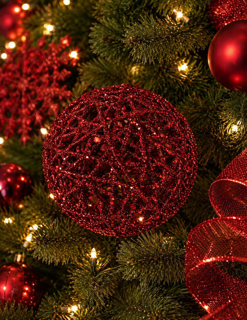 Set de esferas navideñas con 12 piezas Set de esferas navideñas con 12 piezas