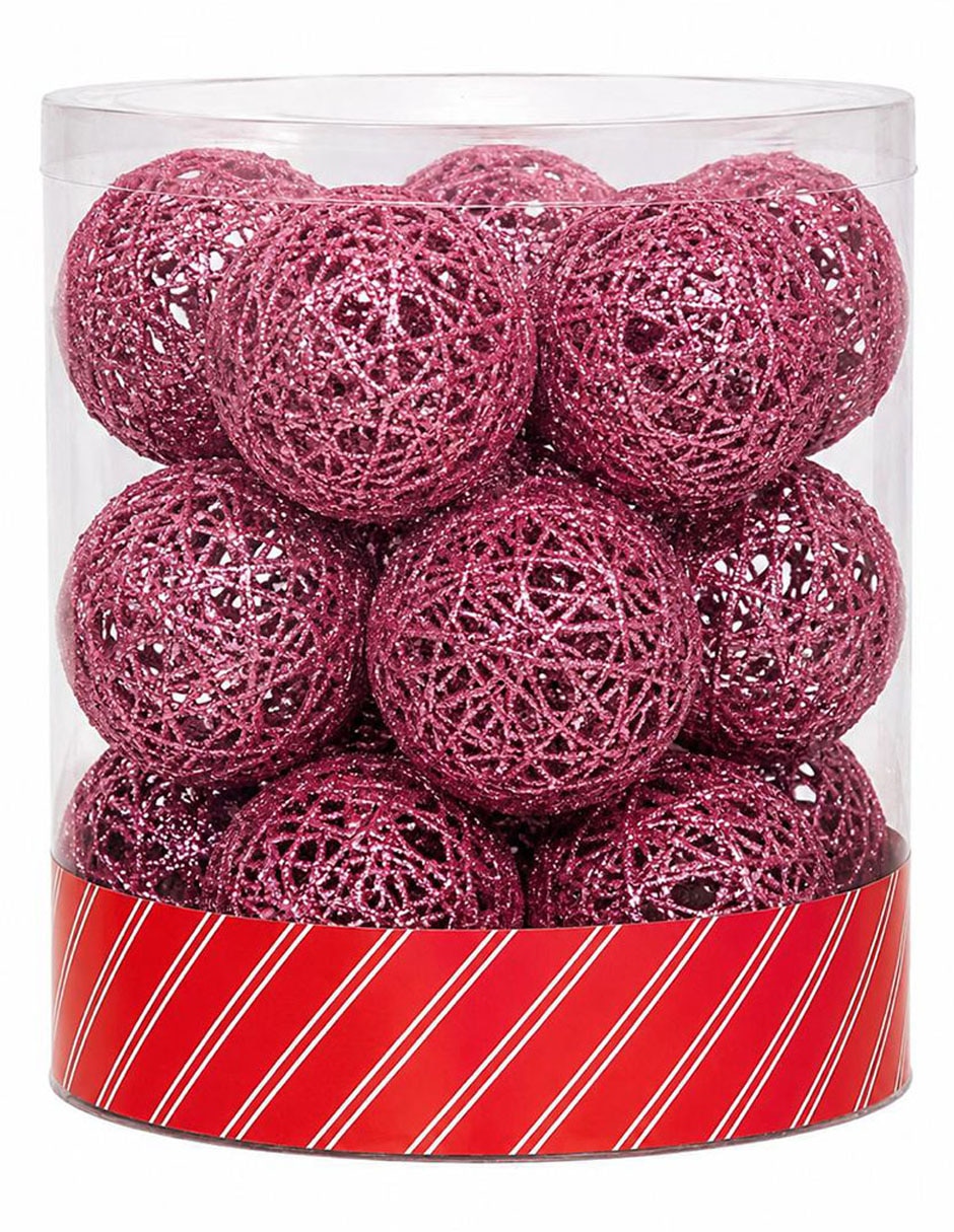 Set esferas navideñas con 12 piezas