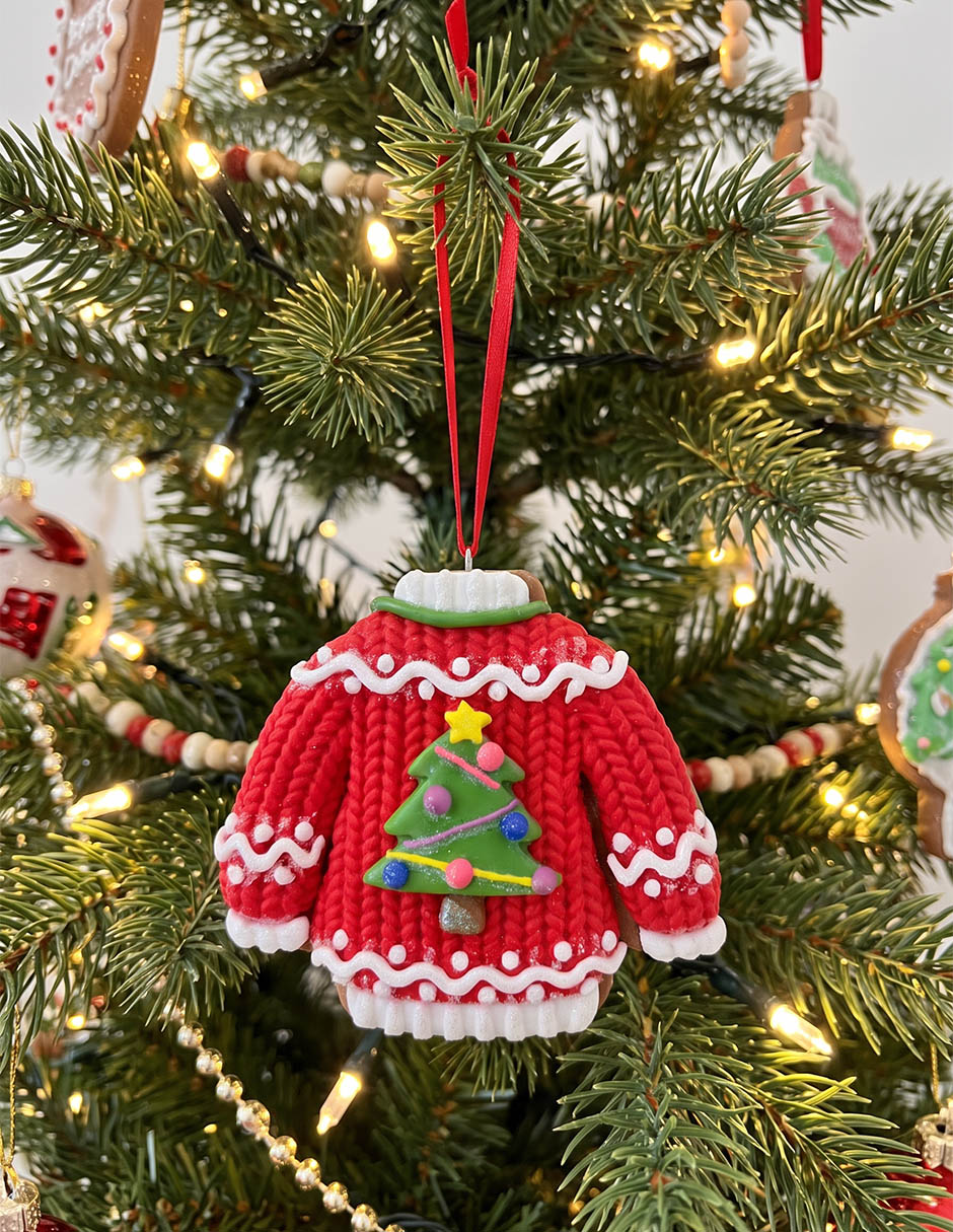 Ornamento navideño suéter kurt 2