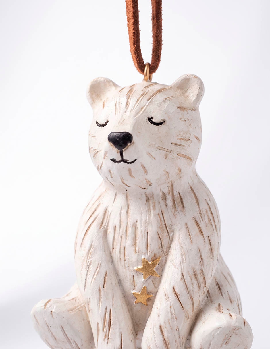 Ornamento navideño oso 3