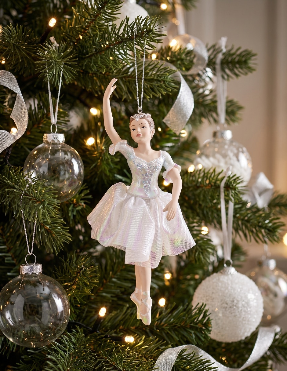 Ornamento navideño bailarina 4