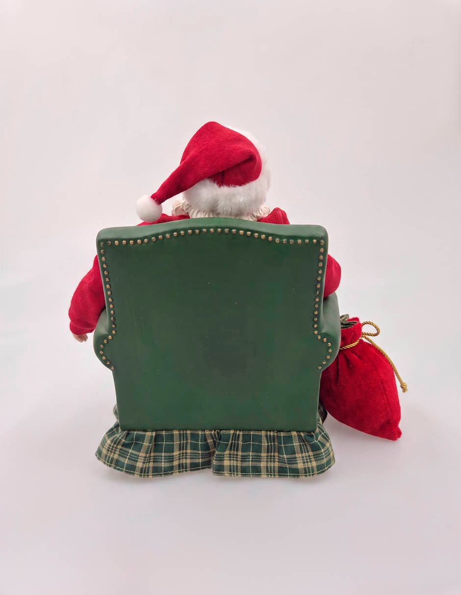 Figura decorativa navideña de santa claus 5