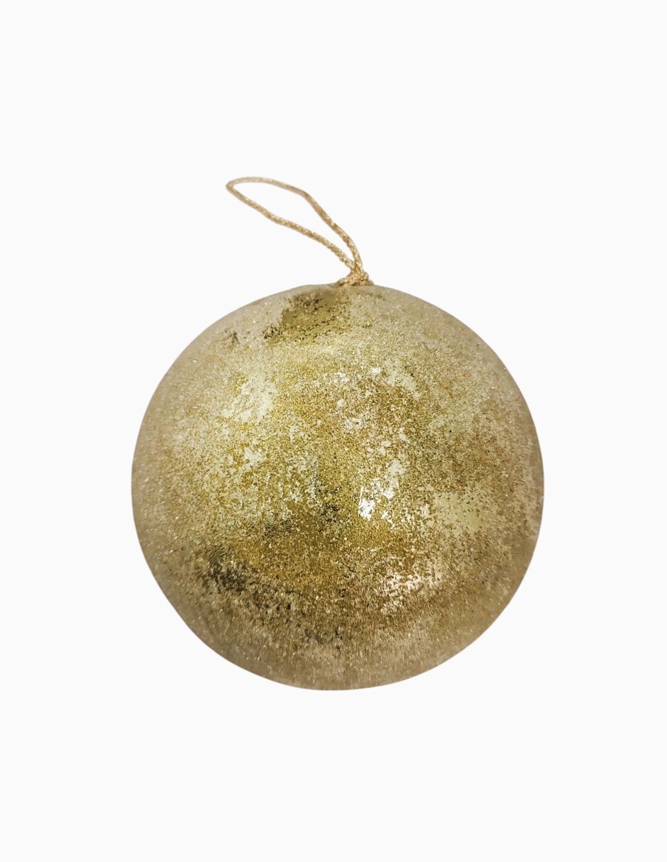 Esferas navidad dorada 1 pieza 2