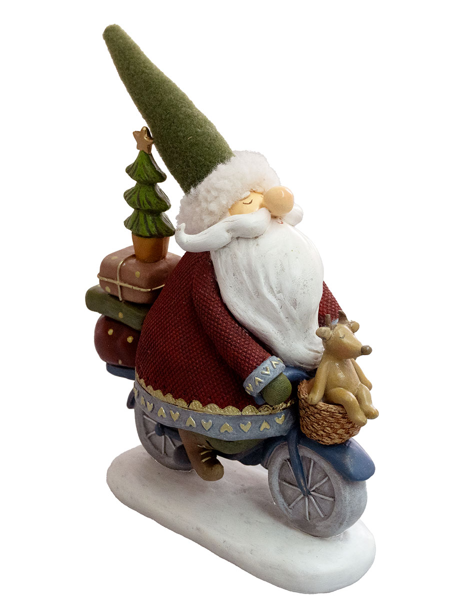 Figura decorativa navideña de santa claus Figura decorativa navideña de santa claus