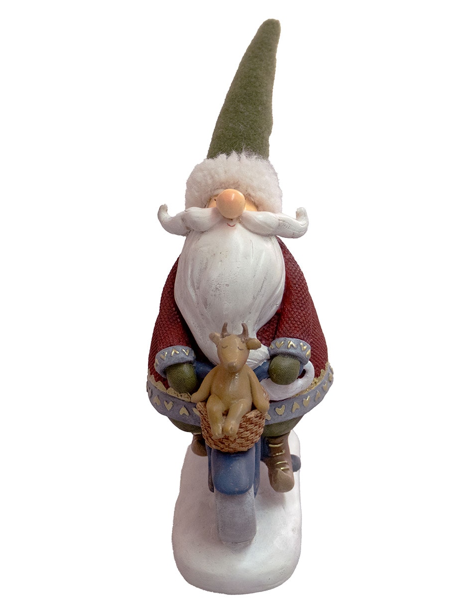 Figura decorativa navideña de santa claus 5