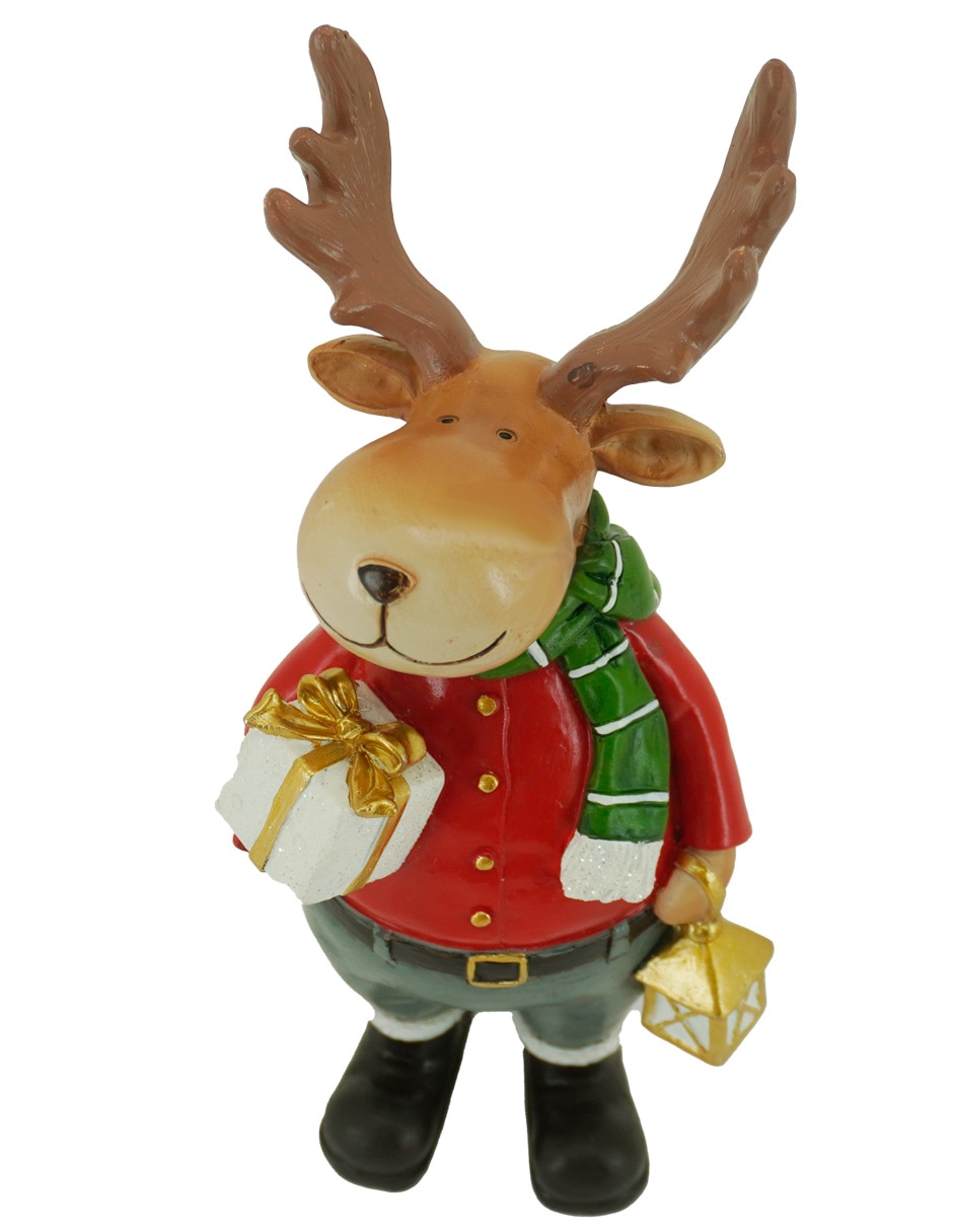 Figura decorativa navideña de Reno 4