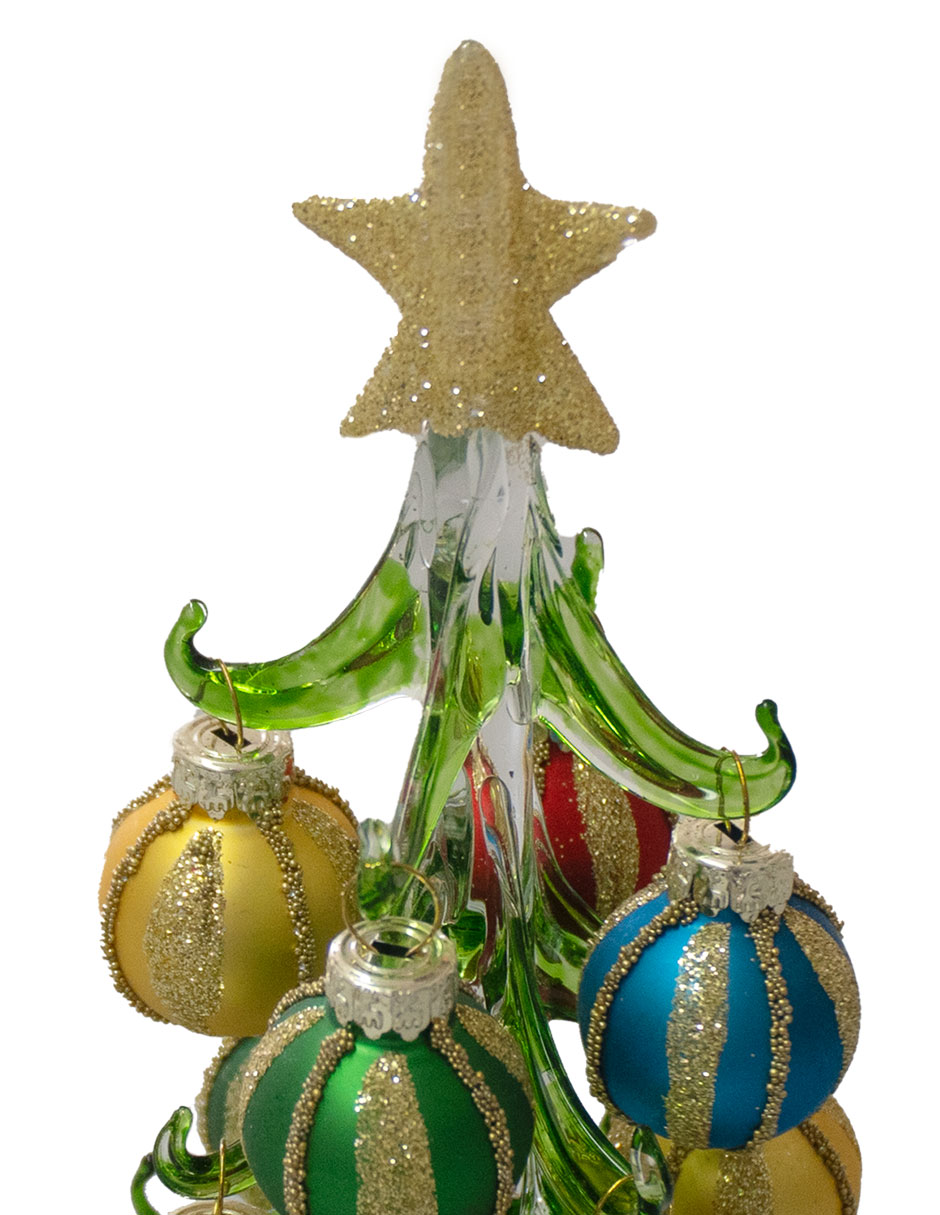 Árbol de navidad Running de cristal 4