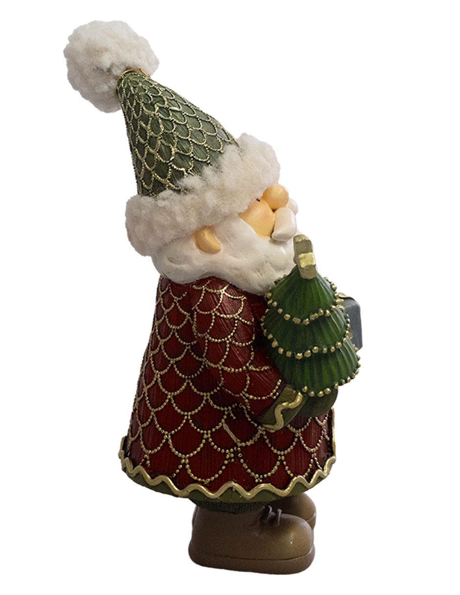 Figura decorativa navideña de santa claus Genérica 5