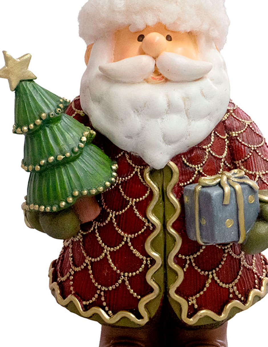 Figura decorativa navideña de santa claus Genérica 4