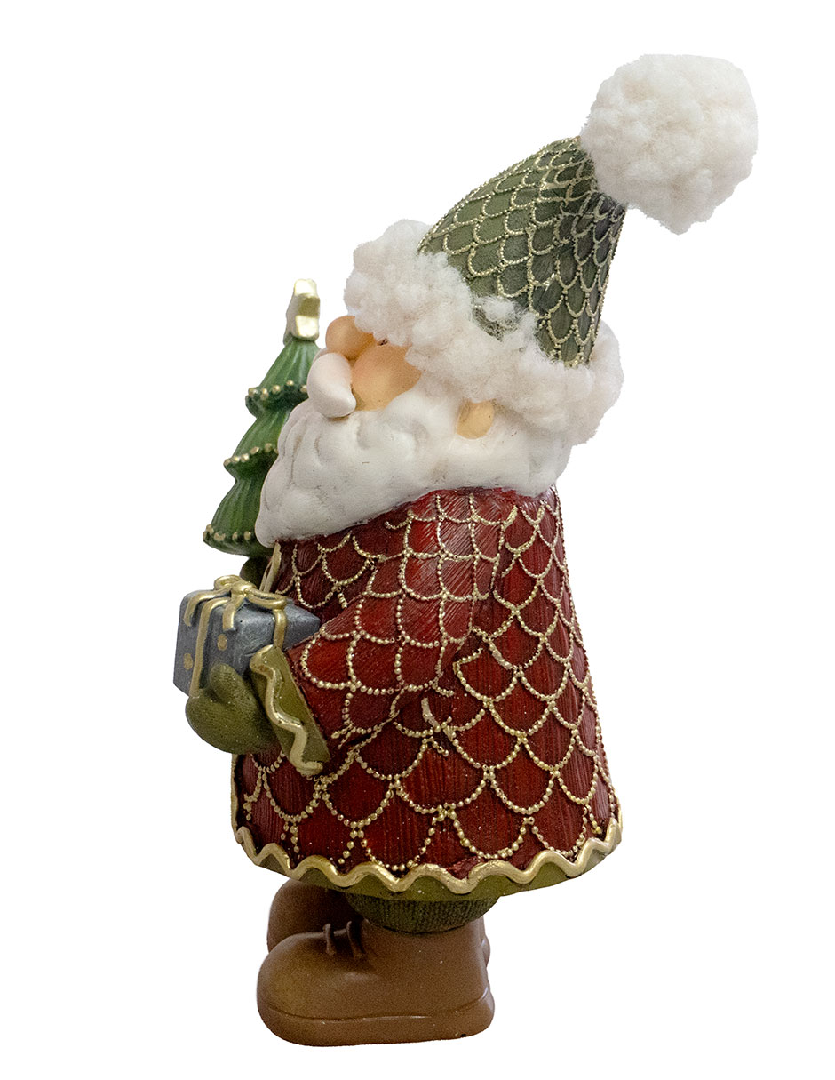 Figura decorativa navideña de santa claus Genérica 3