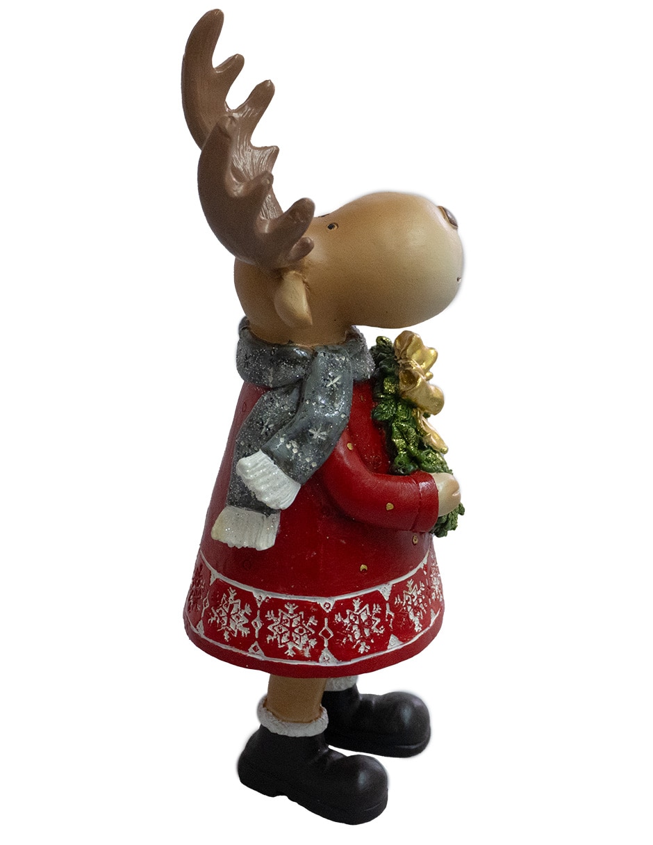 Figura decorativa navideña de reno 5
